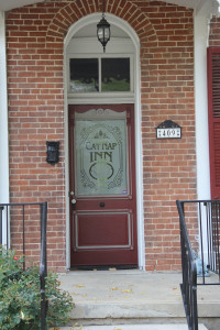Hermann Missouri - Cat Nap Inn Door