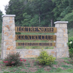 Hermann Missouri - Loutre Shore Country Club Sign