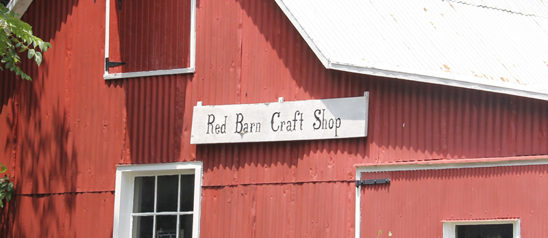 Hermann Missouri - Red Barn Antiques Sign