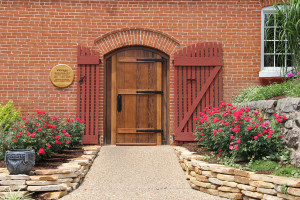 Hermann Missouri - Stone Hill Vintage Restaurant Door