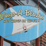 Hermann Missouri - Wings A Blazin Sign