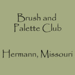 Hermann Missouri - Brush and Palette Club Logo