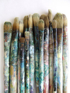 Hermann Missouri - Colorful Brushes