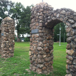 Hermann Missouri - Upper City Park - Entrance Pillars