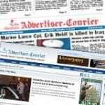 Hermann Missouri Advertiser Courier Papers